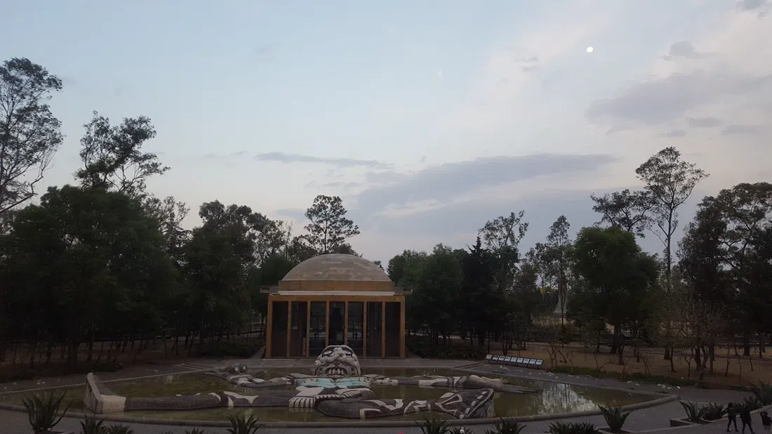 Cárcamo de Dolores (Museo Jardín del Agua), Mexico City