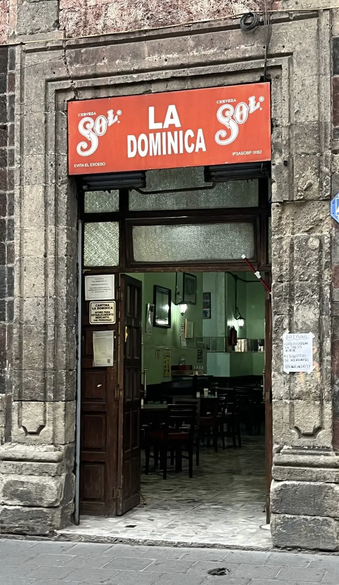 Cantina La Dominica, Mexico City