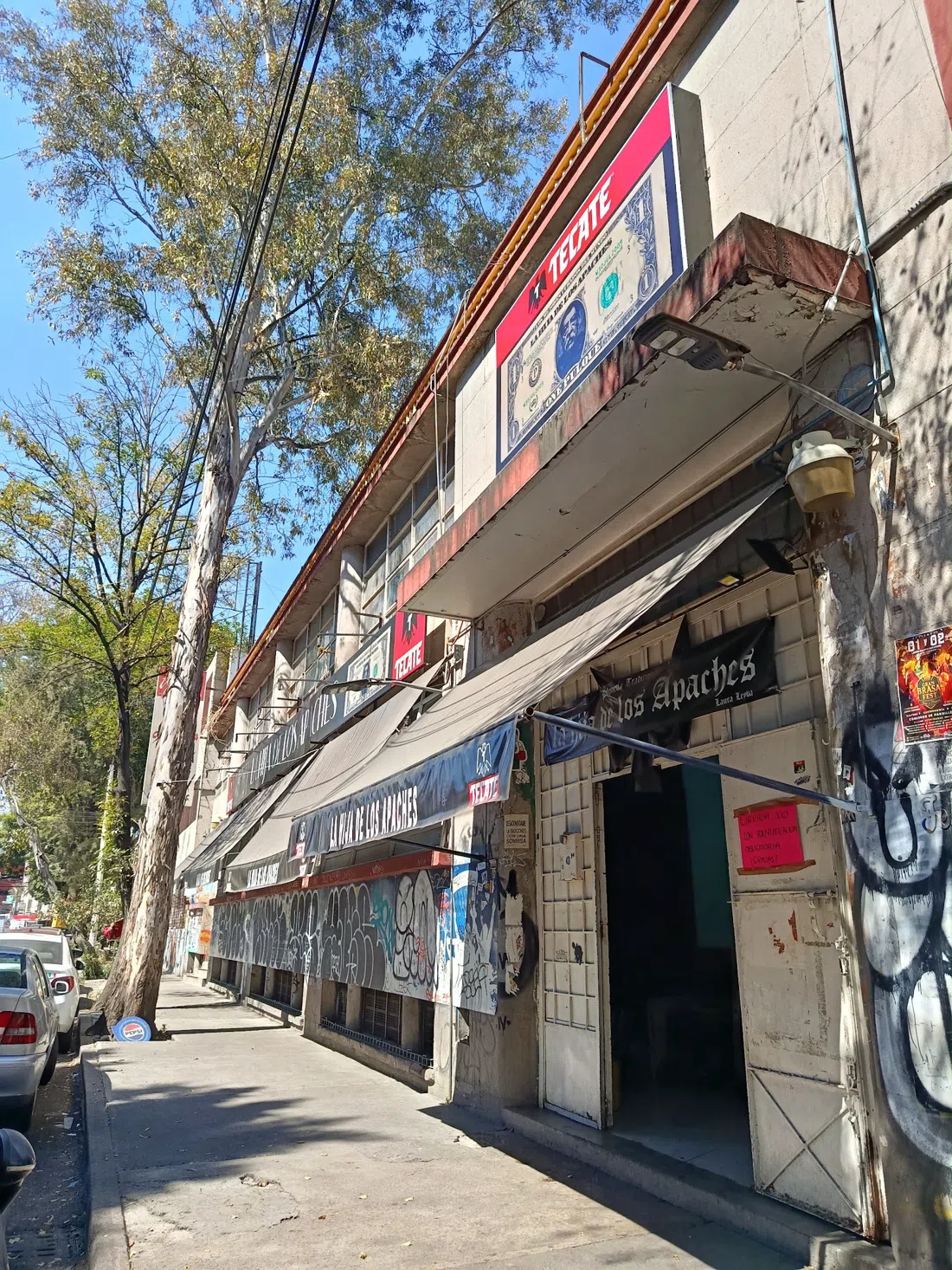 La Hija de los Apaches, Mexico City