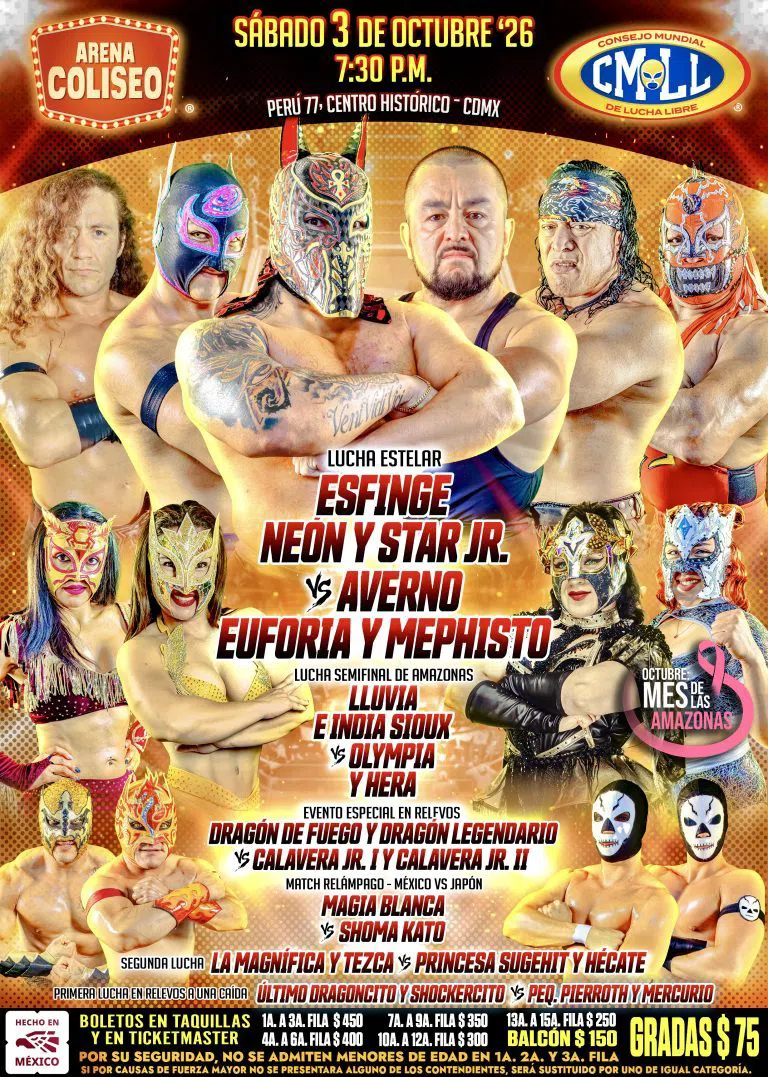 Arena México (CMLL), Mexico by
