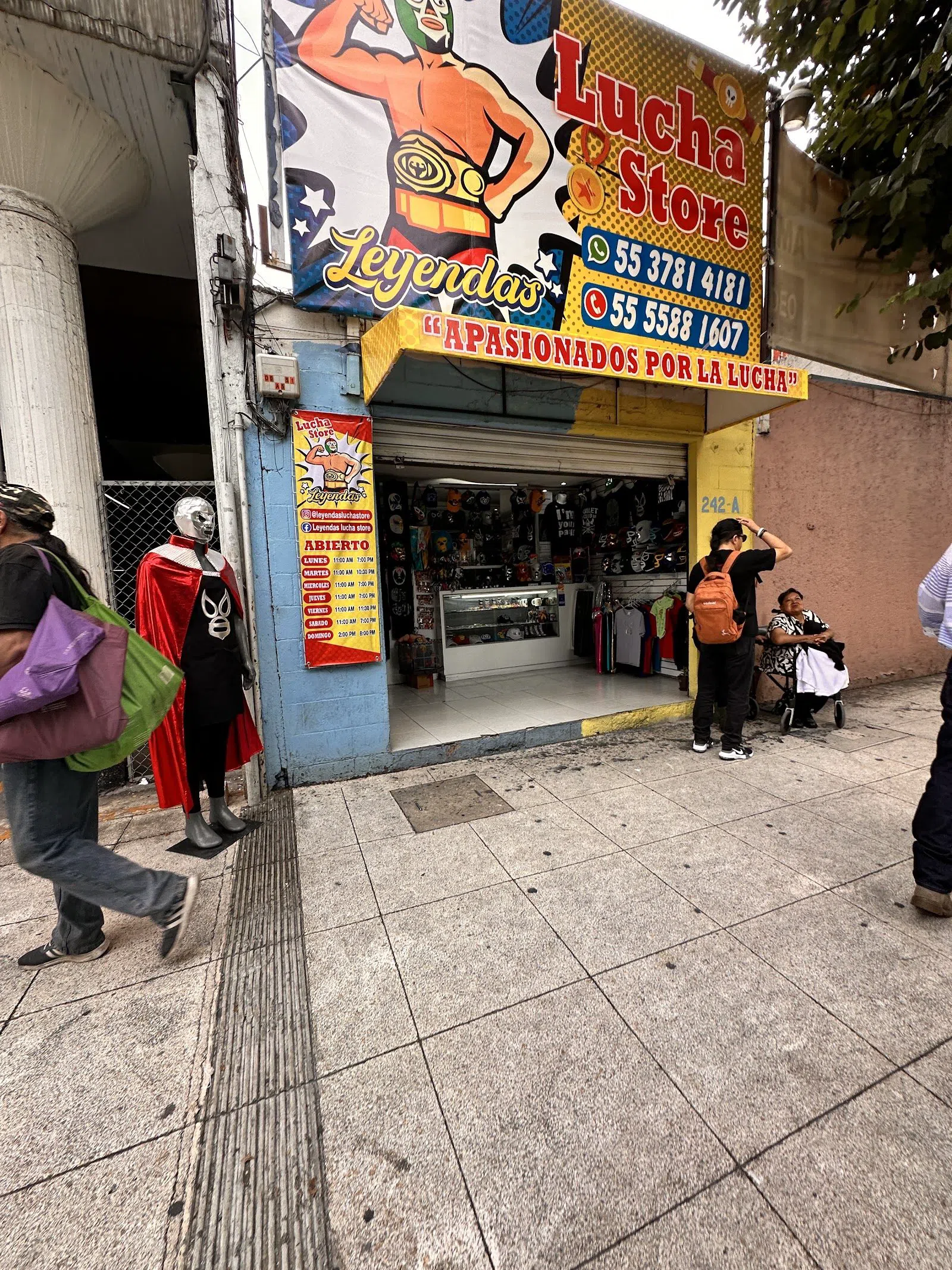 Lucha Libre-maskeverksted + Show, Mexico by