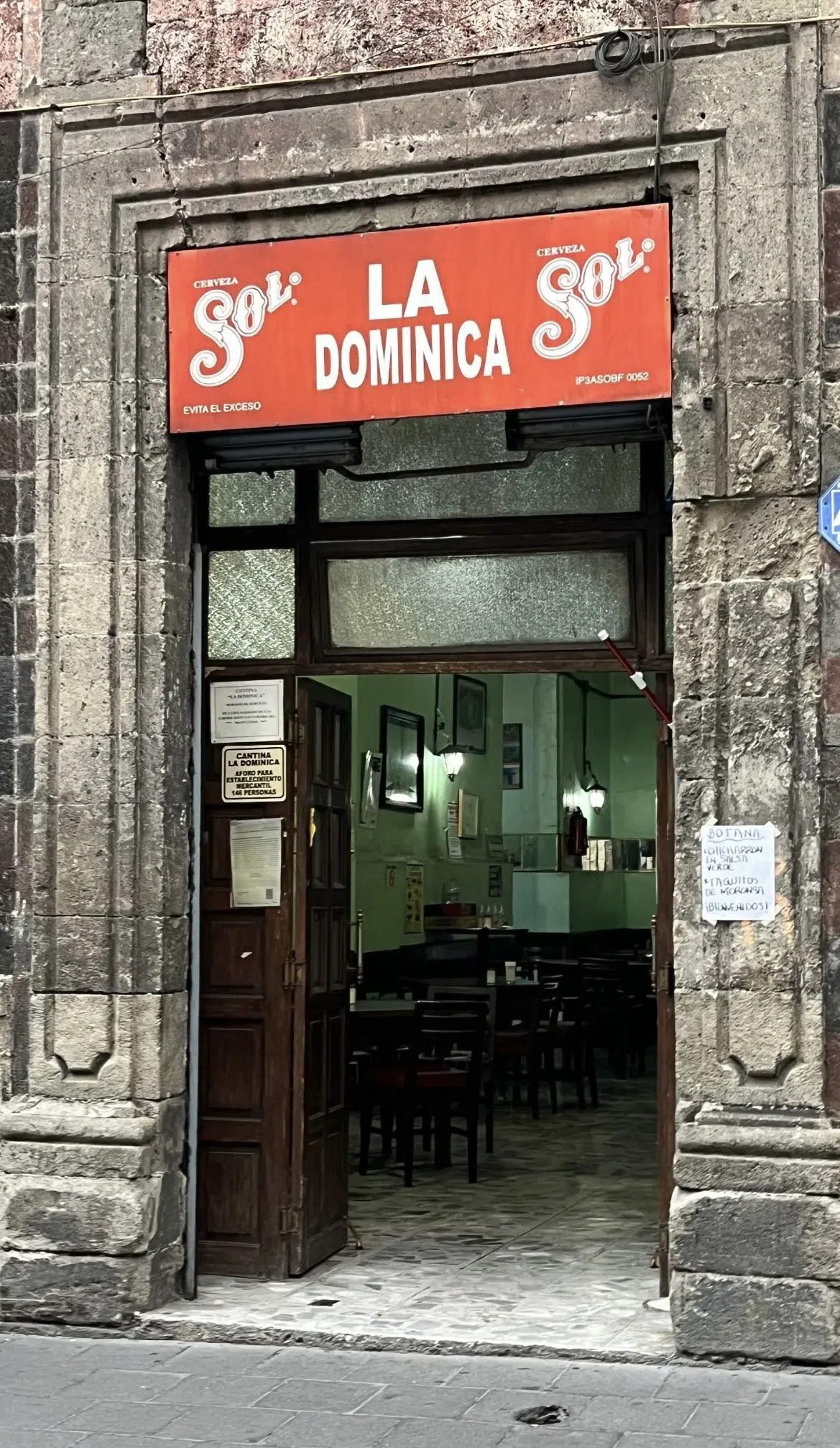 カンティーナ・ラ・ドミニカ、メキシコシティ