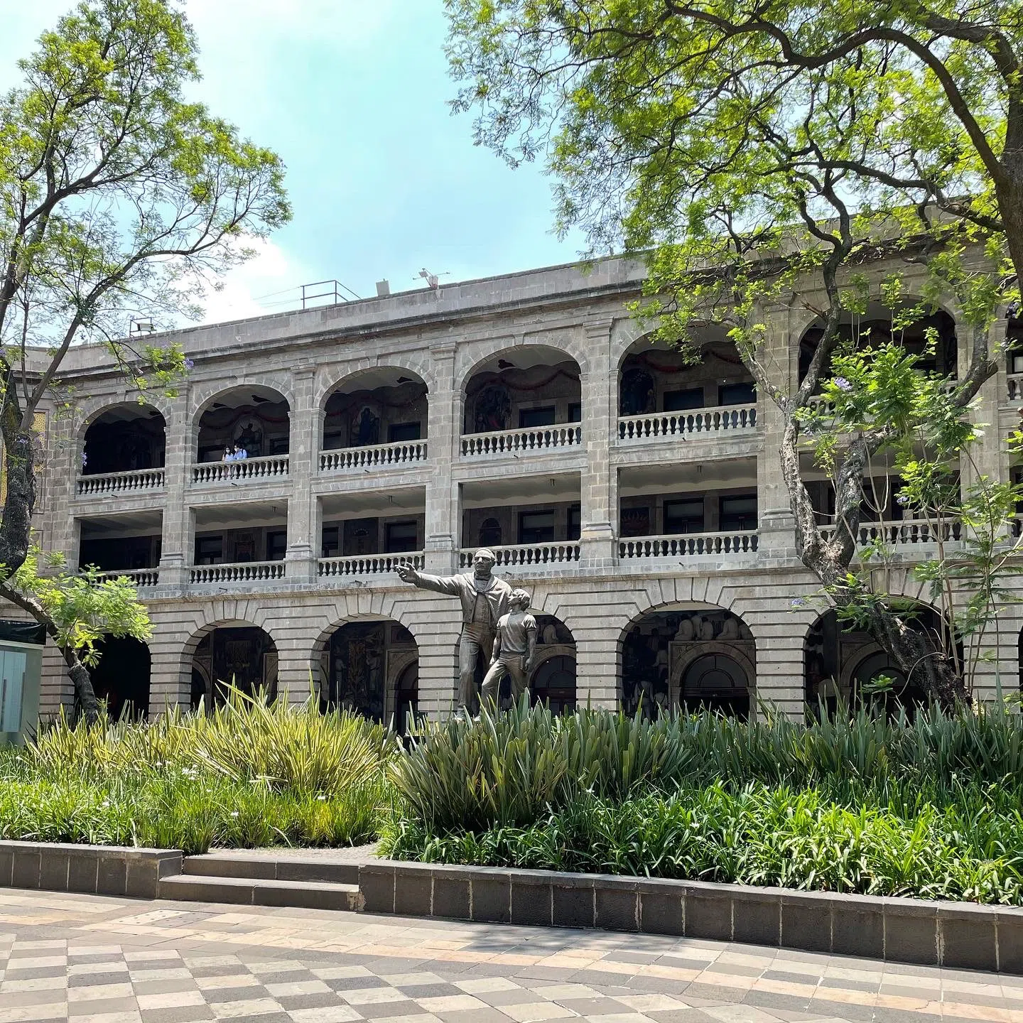 Secretaría de Educación Pública — Murais dos Pátios, Cidade do México